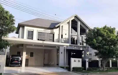 Bangkok Boulevard Ratchada-Ramintra บางกอก บูเลอวาร์ด รัชดา-รามอินทราの4ベッドルーム一戸建て（賃貸）、写真1/5
