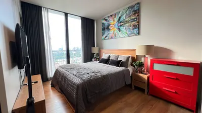 Condo 1 chambre à louer près de la station BTS Phrom Phong, photo 1 sur 5