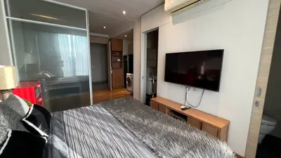 Condo 1 chambre à louer près de la station BTS Phrom Phong, photo 3 sur 5