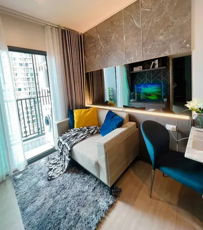 Condo 1 chambre à louer près de la station MRT Phetchaburi, photo 6 sur 8