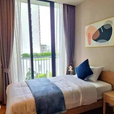 Condo 2 chambres à louer près de la station BTS Phrom Phong, photo 3 sur 5