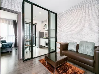 The Base Park East Sukhumvit 77的1房公寓出租，第5张，共5张