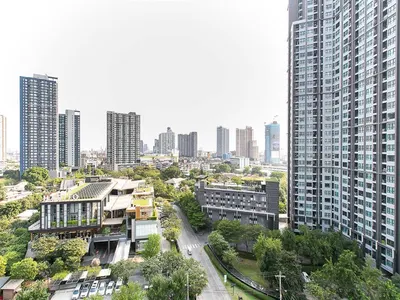 The Base Park East Sukhumvit 77的1房公寓出租，第2张，共5张