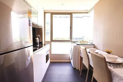 Condo 1 chambre à louer près de la station BTS Chong Nonsi, photo 3 sur 5
