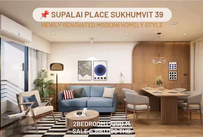 2-bed condo for sale near BTS Phrom Phong, photo 1 of 5