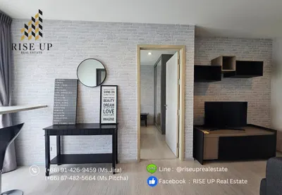Rhythm Sukhumvit 36-38の1ベッドルームコンドミニアム（賃貸）、写真4/5