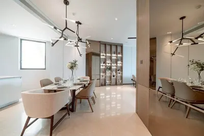 Banyan Tree Residences Riverside Bangkok บันยัน ทรี เรสซิเดนซ์ ริเวอร์ไซด์ กรุงเทพの2ベッドルームコンドミニアム（賃貸）、写真2/5