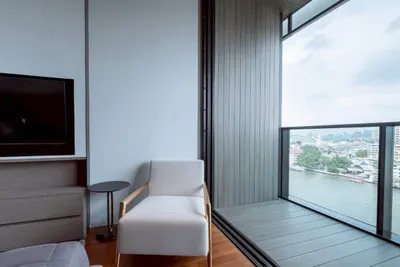 Banyan Tree Residences Riverside Bangkok บันยัน ทรี เรสซิเดนซ์ ริเวอร์ไซด์ กรุงเทพの2ベッドルームコンドミニアム（賃貸）、写真3/5