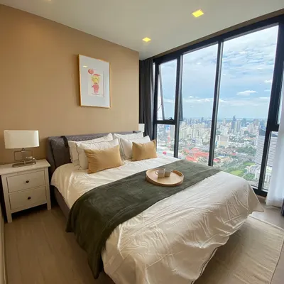 One9Five Asoke - Rama 9的3房公寓出租，第4张，共5张