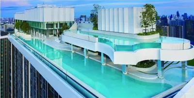 LIFE Asoke - Rama 9的1房公寓出租，第1张，共7张