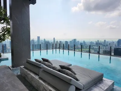 The Address Siam-Ratchathewi的1房公寓出租，第1张，共5张