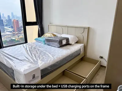 The Address Siam-Ratchathewi的1房公寓出租，第3张，共5张