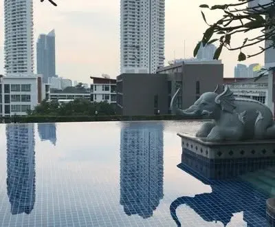 Baan Sathorn Chao Phraya的1房公寓出租，第10张，共10张