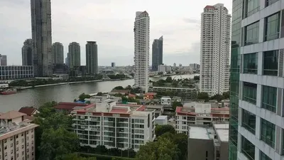 Baan Sathorn Chao Phraya的1房公寓出租，第8张，共10张