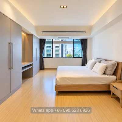 Condo 2 chambres à louer près de la station BTS Asok, photo 3 sur 5