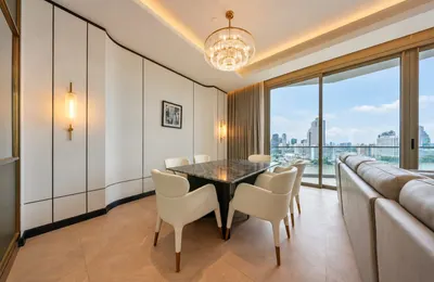 The Residences at Mandarin Oriental Bangkokの3ベッドルームコンドミニアム（売買）、写真4/5