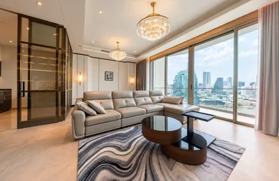 The Residences at Mandarin Oriental Bangkokの3ベッドルームコンドミニアム（売買）、写真3/5