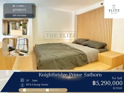 Condo 1 chambre à vendre à KnightsBridge Prime Sathon, photo 1 sur 5