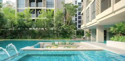 2-bed condo for rent near BTS On Nut, photo 2 of 5