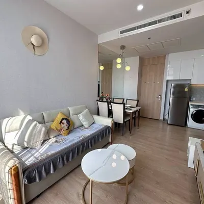 2-bed condo for rent at Noble BE19, photo 1 of 5