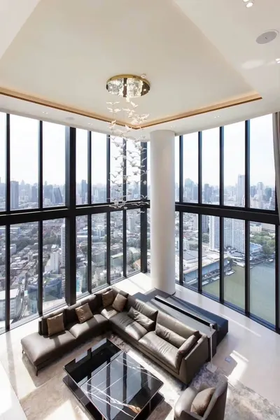 Banyan Tree Residences Riverside Bangkok บันยัน ทรี เรสซิเดนซ์ ริเวอร์ไซด์ กรุงเทพの4ベッドルームコンドミニアム（賃貸）、写真3/5