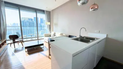 AEQUA Residence Sukhumvit 49的1房公寓出租，第6张，共8张