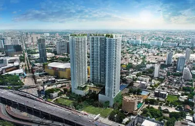 ให้เช่าคอนโด 1 ห้องนอน The Saint Residences รูปที่ 1 จาก 7