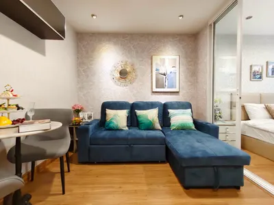 Regent Home Sukhumvit 81 (รีเจนท์ โฮม สุขุมวิท 81)のスタジオタイプのコンドミニアム（売買）、写真2/5
