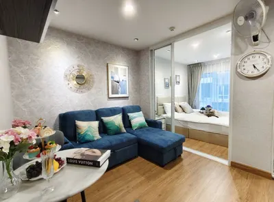 Regent Home Sukhumvit 81 (รีเจนท์ โฮม สุขุมวิท 81)のスタジオタイプのコンドミニアム（売買）、写真1/5