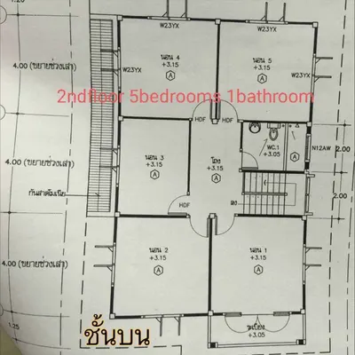 MRT 塔帕站附近的5房独栋住宅出售，第4张，共5张