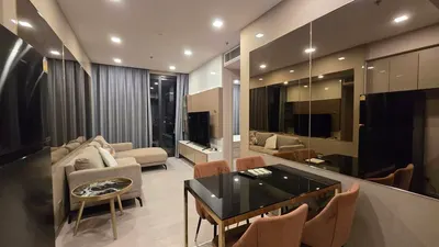 One9Five Asoke - Rama 9的2房公寓出租，第1张，共5张