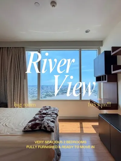 2-bed condo for rent near BTS Khlong San, photo 1 of 5