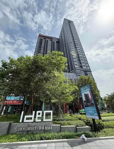 IdeO SUKHUMVIT RAMA 4の1ベッドルームコンドミニアム（賃貸）、写真1/5