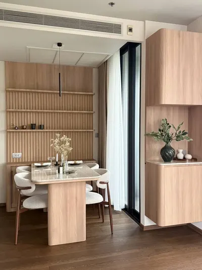 Ideo Q Sukhumvit 36の2ベッドルームコンドミニアム（賃貸）、写真9/10