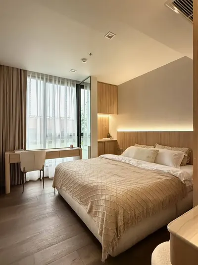 Ideo Q Sukhumvit 36の2ベッドルームコンドミニアム（賃貸）、写真8/10