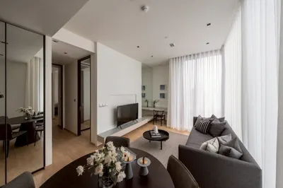 Condo 2 chambres à vendre près de la station BTS Chit Lom, photo 3 sur 5