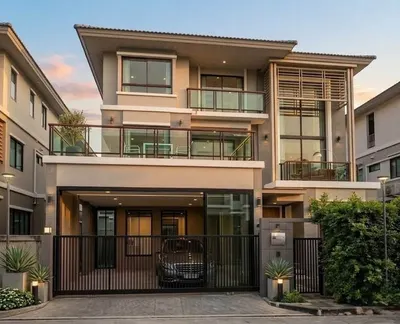 4-bed house for rent near MRT Ram Inthra 3, photo 1 of 5