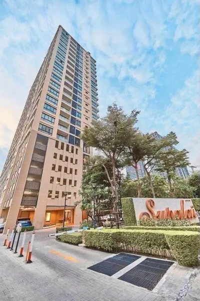 Supalai Elite Sathon - Suanpluの2ベッドルームコンドミニアム（賃貸）、写真2/10