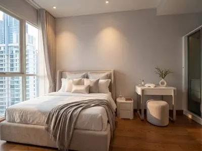 ให้เช่าคอนโด 2 ห้องนอน The Address Chidlom รูปที่ 1 จาก 5