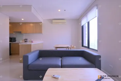 Villa Asoke Condominium的1房公寓出租，第4张，共5张