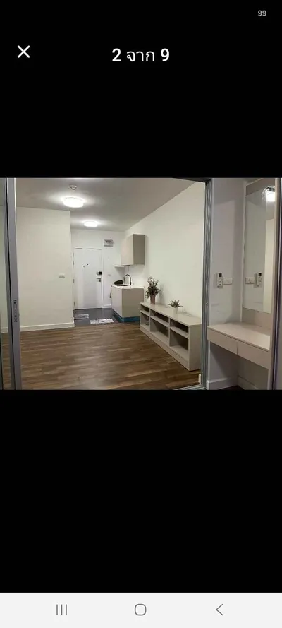 A Space ME Sukhumvit 77の1ベッドルームコンドミニアム（賃貸）、写真2/5