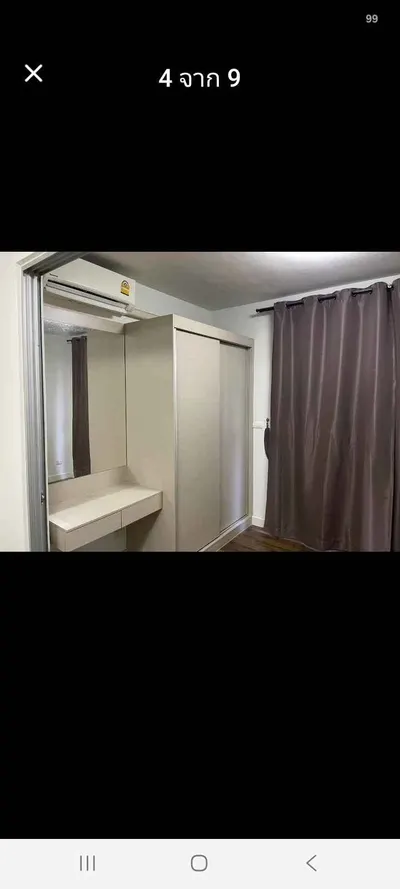 A Space ME Sukhumvit 77の1ベッドルームコンドミニアム（賃貸）、写真4/5