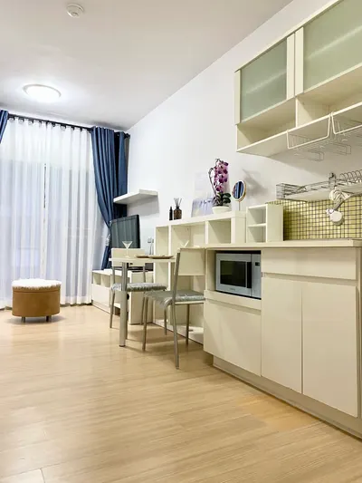 A Space ME Sukhumvit 77の1ベッドルームコンドミニアム（賃貸）、写真3/5