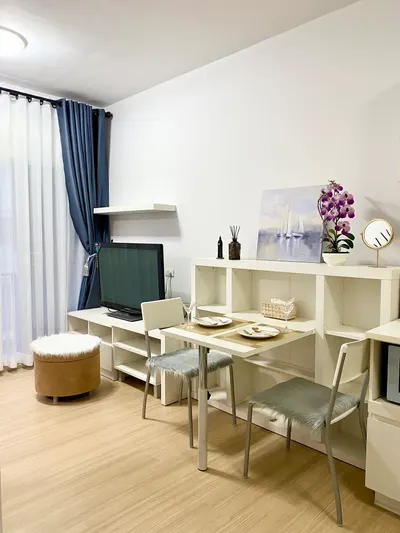 A Space ME Sukhumvit 77の1ベッドルームコンドミニアム（賃貸）、写真2/5
