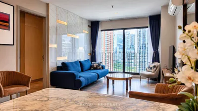 ให้เช่าคอนโด 2 ห้องนอน Rhythm Ekkamai Estate รูปที่ 2 จาก 5