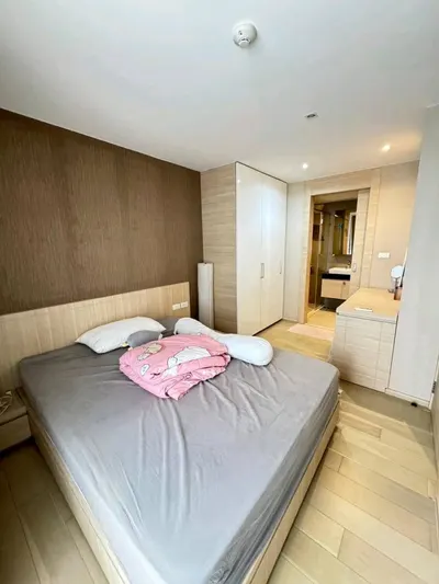 Klass Silom Condo的1房公寓出租，第4张，共5张