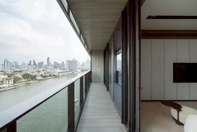 Banyan Tree Residences Riverside Bangkok บันยัน ทรี เรสซิเดนซ์ ริเวอร์ไซด์ กรุงเทพ的2房公寓出租，第4张，共5张