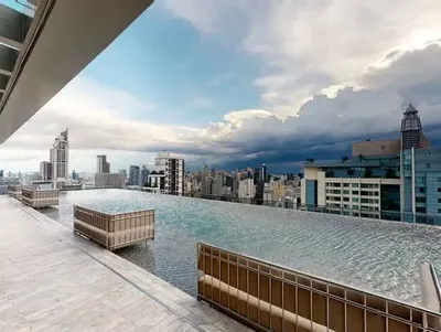 THE ESSE at SINGHA COMPLEXの1ベッドルームコンドミニアム（賃貸）、写真8/9