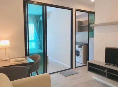 1-bed condo for rent near BTS Bearing, photo 1 of 5