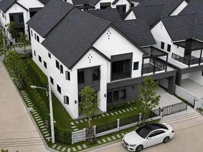 Centro Bangna phase 2の4ベッドルーム一戸建て（賃貸）、写真1/5